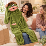 Styled product illustration: goof gift reaction based on the green Goof Suit reference.